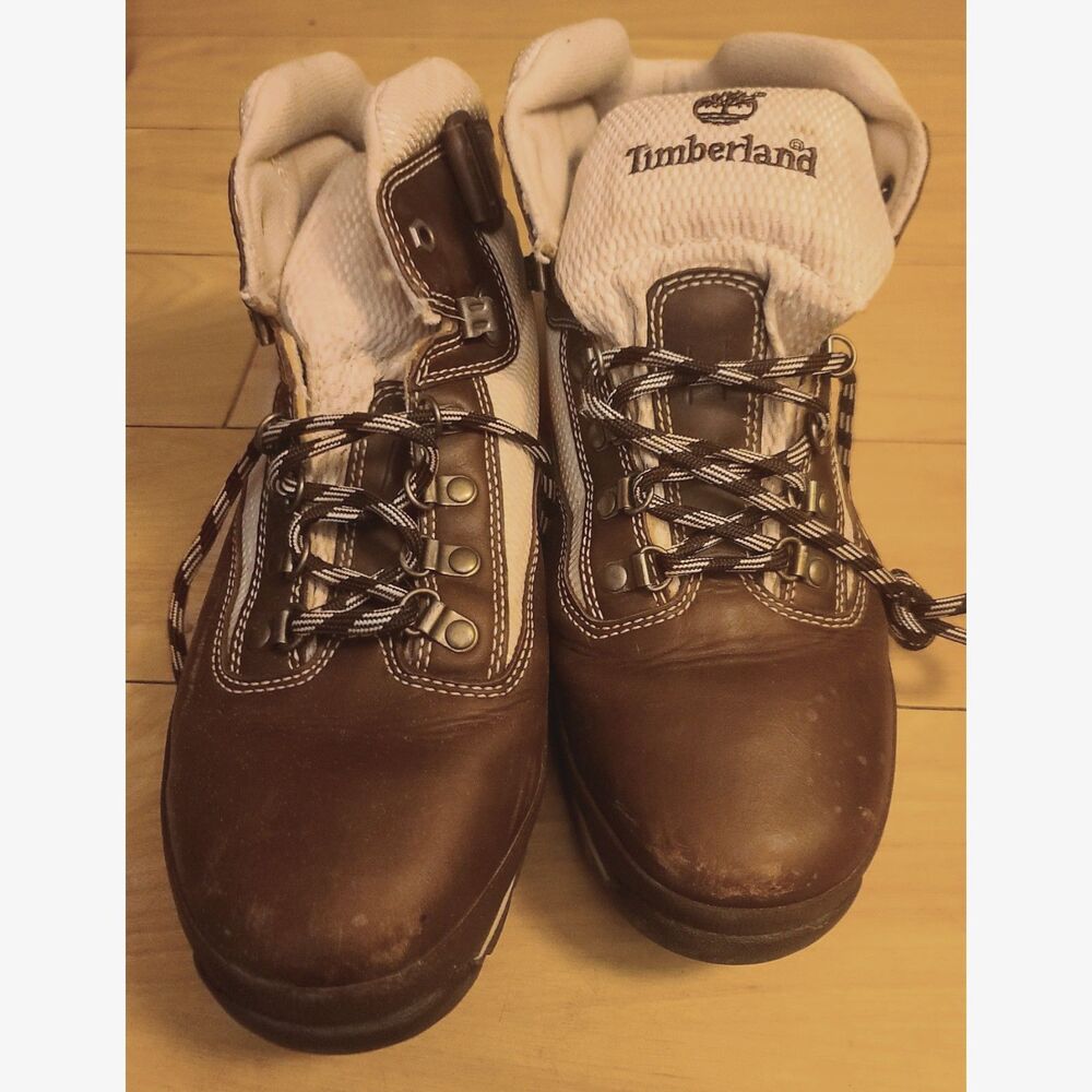 Timberlands Men Brown and‎ Beige Winter Hiking Boots Size 11